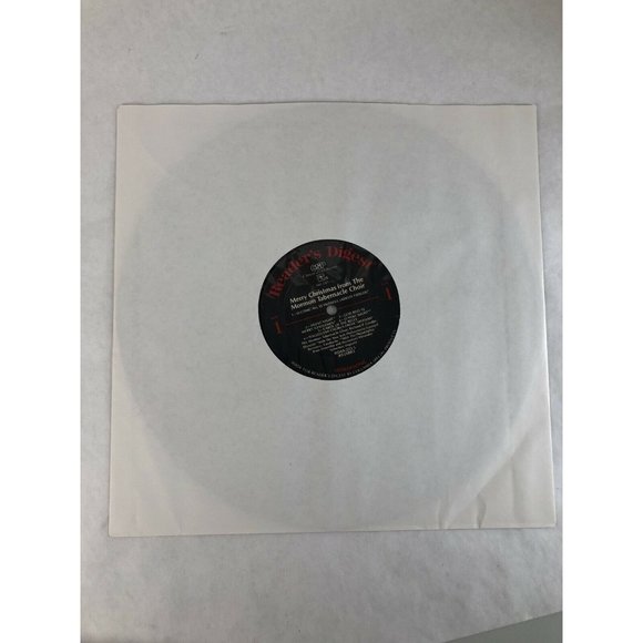 Merry Christmas From The Tabernacle Choir Vinyl LP Record Album 1981 RDA-221 D - Picture 7 of 7